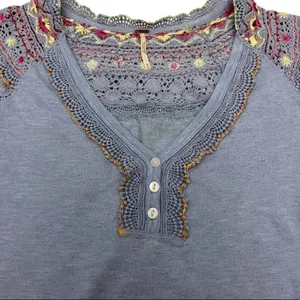 Free People Siesta Fiesta Pullover Blouse thumbnail 5