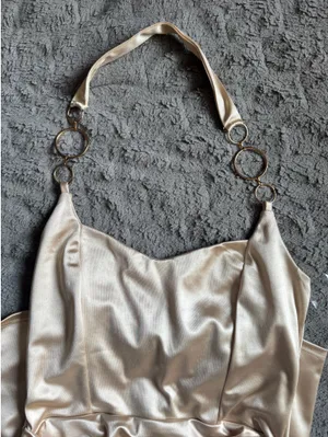 Windsor Gold Satin Dress thumbnail 5