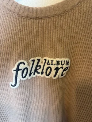 Official Taylor Swift Merch Folklore Sweater thumbnail 3