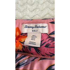 Tommy Bahama Golf Women Pink Tropical Floral Ruffle Hem Skort Large 4309 thumbnail 4