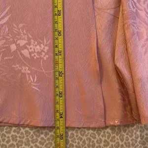 NWT fab’rik Pink Dallas Floral Slit Midi Skirt size S thumbnail 10