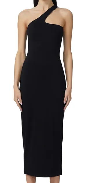 Sloane Midi Dress Black Size XS thumbnail 1