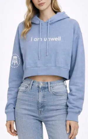 Call Her Daddy I Am Unwell Cropped Hoodie thumbnail 1