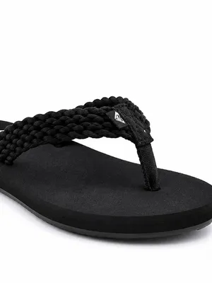 Roxy Women's Porto IV Slip On Beach Sandals Size 10 thumbnail 2