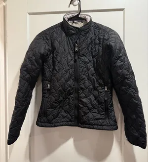 Alpine Design Black Quilted Puffer Jacket Size‎ Small thumbnail 1
