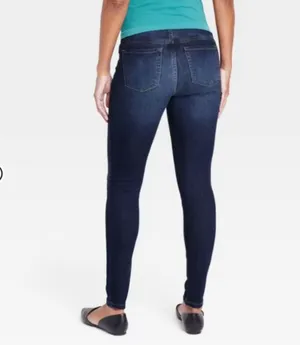 Over The Belly Skinny Maternity Jeans - Isabel Maternity byIngrid super stretch thumbnail 2