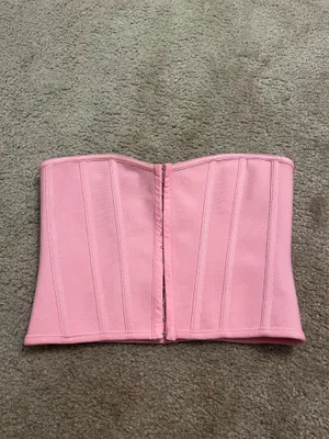 Pretty Little Thing Bandage Corset Top thumbnail 2