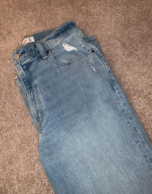 Abercrombie High Rise Vintage Flare Jean thumbnail 4