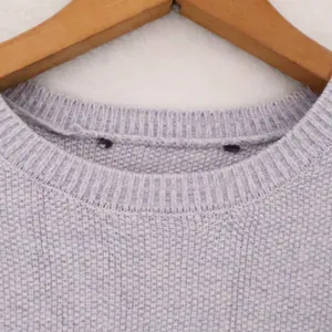Ombre Gradient Crew Neck Sweater Womens Size S Purple Blue Soft Girl Coastal thumbnail 2