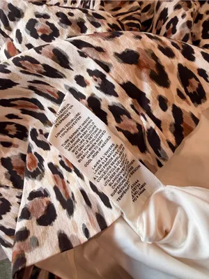 NWT Avec Les Filles Leopard Print Bodycon Mini Dress Size 4 Spaghetti Straps thumbnail 7