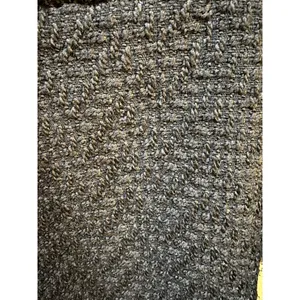 Laundry by Shelli Segal Chunky Knit Black Boucle Coat Size XS Collared thumbnail 9