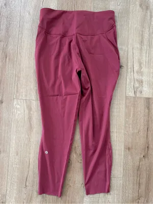lululemon Base Pace High-Rise Running Tight 25” – Mulled Wine – Size 14 thumbnail 2
