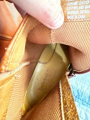 Timberland Block Heeled Leather Booties 9.5 thumbnail 9