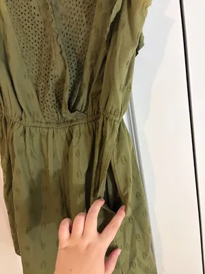 American Eagle Garden Party Wrap Romper thumbnail 3