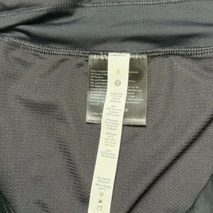 Lululemon Find Your Pace Short High Rise 3" Lined Crinkle Reflective White Black thumbnail 7
