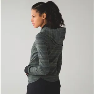 LULULEMON Daily‎ Practice Space Dye Twist Dark Slate Fatigue Green Black size 8 thumbnail 2