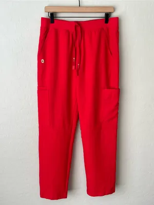 Figs mens red scrub set lunar new year limited edition medium thumbnail 5