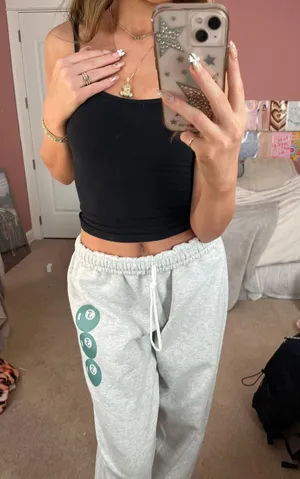 Lucky 3 White Lily Boutique Sweatpants thumbnail 1