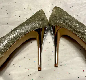 Michael Kors Peep Toe Platform Heels thumbnail 3