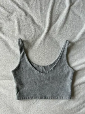Brandy Melville Lydia Grey Top thumbnail 2