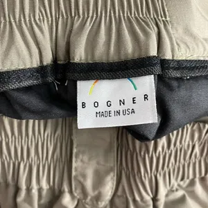 Bogner Ski Snow Pants Grey Taupe Puffer‎ Nylon thumbnail 11