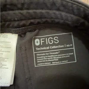 Figs Black Zamora Jogger Scrub Pants Size XS/P thumbnail 5