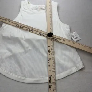 Free People Movement Women's Comeback Tank White Large NWT ($68 Retail) thumbnail 8