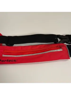 Perfect Red Running Belt Waist Fanny Pack Phone Holder Adjustable Fitness NEW thumbnail 4
