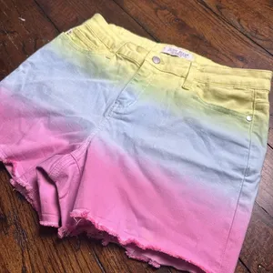 Judy Blue Shorts - Dip Dye Cut‎ Off -L thumbnail 1
