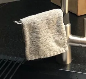 5/$25 Sink dish towel holder Black thumbnail 1