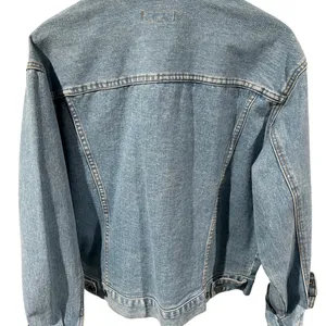 VTG 80/90’s Georges Marciano Denim Jean Jacket medium blue wash Size Medium thumbnail 5
