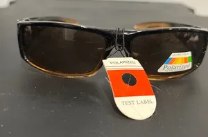 Black and Brown Polarized Sunglasses thumbnail 1