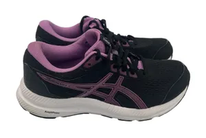ASICS Gel Contend Women's Running Shoes Athletic Sneakers Black Purple Size‎ 7.5 thumbnail 1