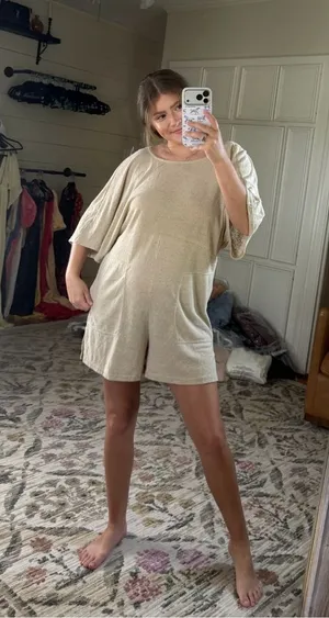 Free people Andi Playsuit romper thumbnail 1