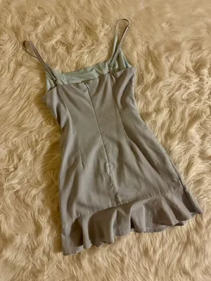 Princess Polly Cottage Hill Mini Dress Baby Blue thumbnail 5