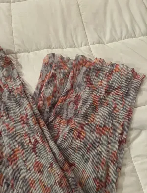 Nordstrom FLORAL PLEAT MAXI SKIRT PLEATED thumbnail 6