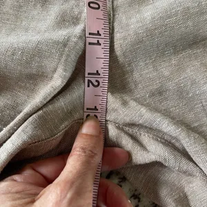 Old Navy Linen Blend Wide Leg Pants Women Large Tan Coastal Minimalist High Rise thumbnail 8