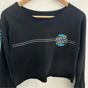 Santa Cruz off the shoulder cropped tee thumbnail 2