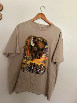Follow your spirit graphic tee Brown Size XL thumbnail 3