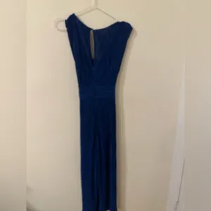 Anthropologie Maeve Blue Sonata pleated jumpsuit thumbnail 7