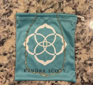 Kendra Scott Adjustable Gold Necklace thumbnail 2