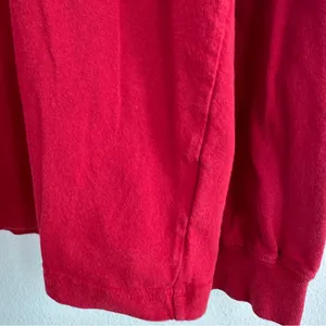 Carhartt red long-sleeve off the shoulder T-shirt thumbnail 4