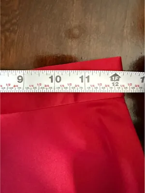 Urban Girl Nites Red Satin Maxi Skirt thumbnail 8