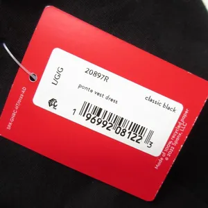 NWT Spanx 20897R Perfect Ponte Vest Mini in Classic Black Sleeveless Dress L thumbnail 3