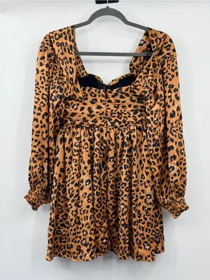 House of Harlow‎ 1960 x REVOLVE Burna Leopard Mini Dress M NWT $248 thumbnail 3