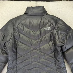 The North Face 550 Fill Down Puffer Jacket Black Womens Size Small‎ Winter Hip thumbnail 11