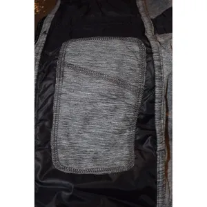 The North Face Womens Hybrid Hooded Vest‎ Black Gray Quilted Insulated Medium thumbnail 5