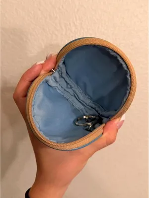 RARE Vintage Coach Juniper Seahorse Coin Purse Wristlet thumbnail 3