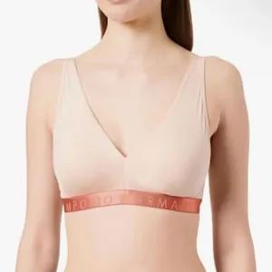 Emporio Armani Pink Pink Padded Bralette(Size Medium) thumbnail 1