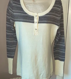 Woolrich Women’s Henley Sweater size‎ Extra- Small thumbnail 1